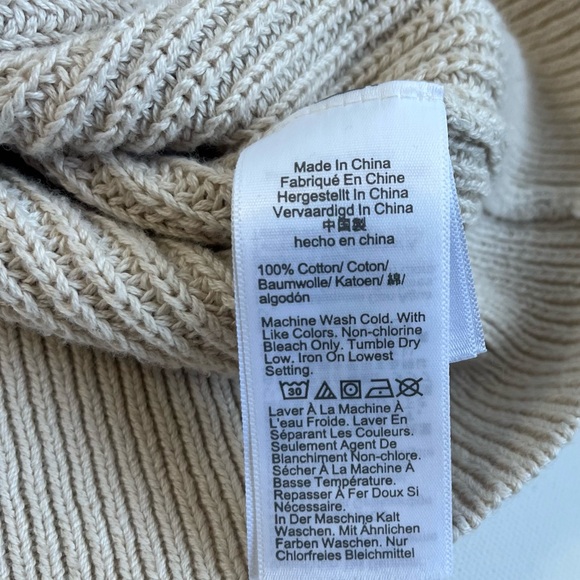 J. Crew Cream Cotton-blend bouclé V-neck cardigan sweater - Picture 6 of 7